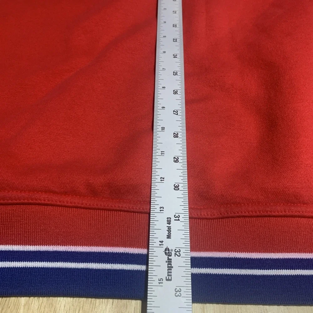 Nike Team‎ PHILADELPHIA 76ers Sixers Rewind Center Swoosh Hoodie Red 4XL